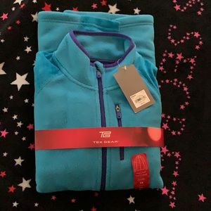 Ten gear full zip mock neck